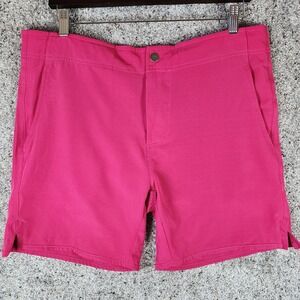 Kortni Jeane Board Shorts Mens 36 Pink Swim Trunks Stretch Excellent
